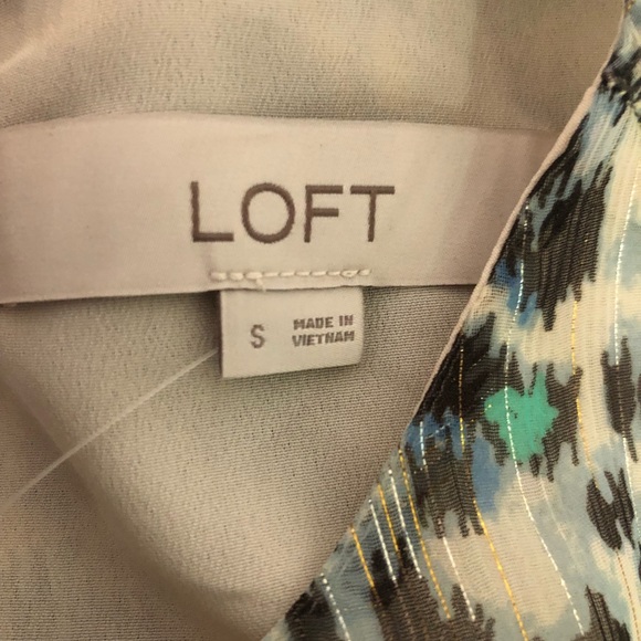 LOFT Dress New Size Small Animal Print - Picture 8 of 9